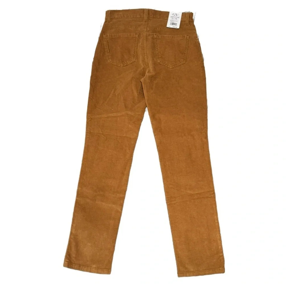 Gloria Vanderbilt Amanda - Women's Standard High-Rise Slim Corduroy Pant NWT - Picture 5 of 9
